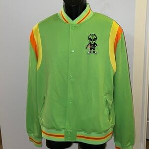 Big3 Aliens Basketball League Snap-Button Jacket Size- M